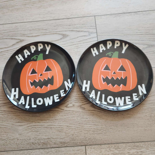 Halloween plates