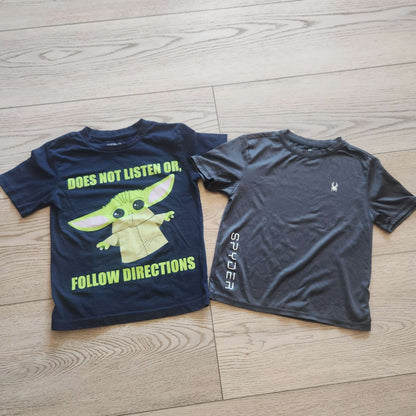 XS boys tshirts, Grogu/Star Wars , Kids 5/5T (extra small)