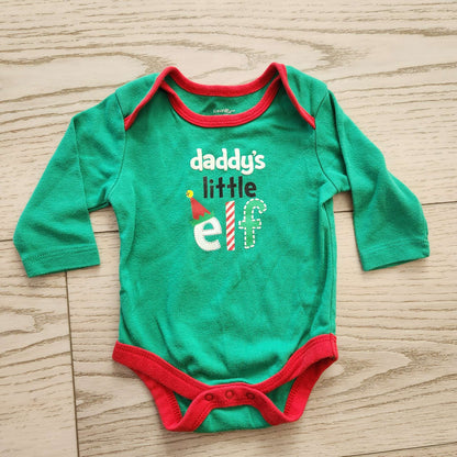 0-3 month Christmas onsies, Kids 3 Month (0-3M)