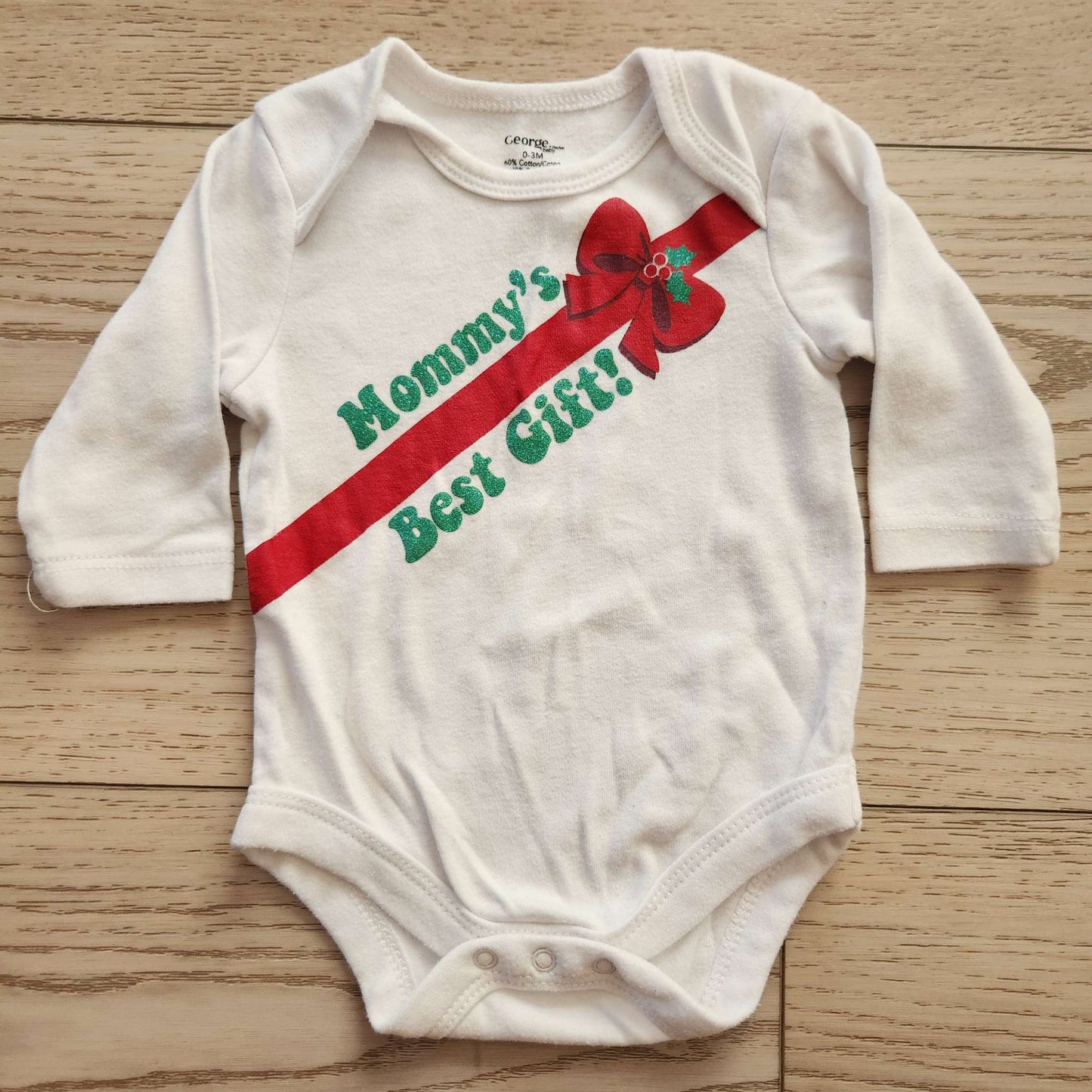 0-3 month Christmas onsies, Kids 3 Month (0-3M)