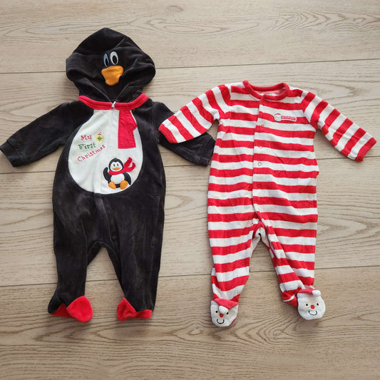 1st Christmas sleepers, 3 months, Kids 3 Month (0-3M)