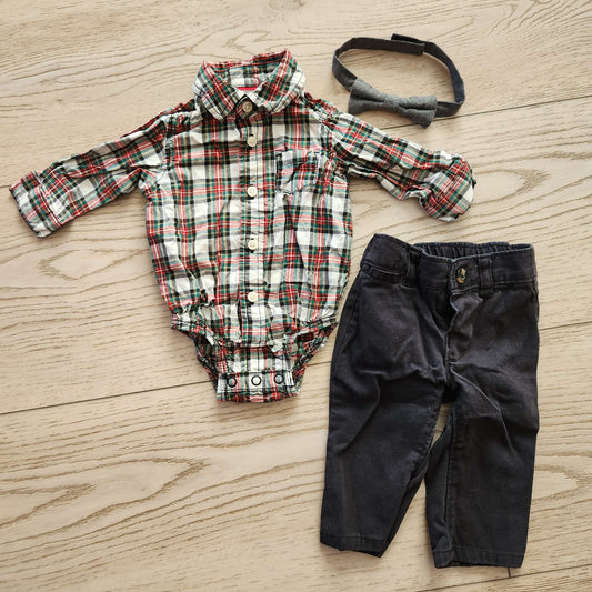 Christmas outfit, 3 month boy, Kids 3 Month (0-3M)