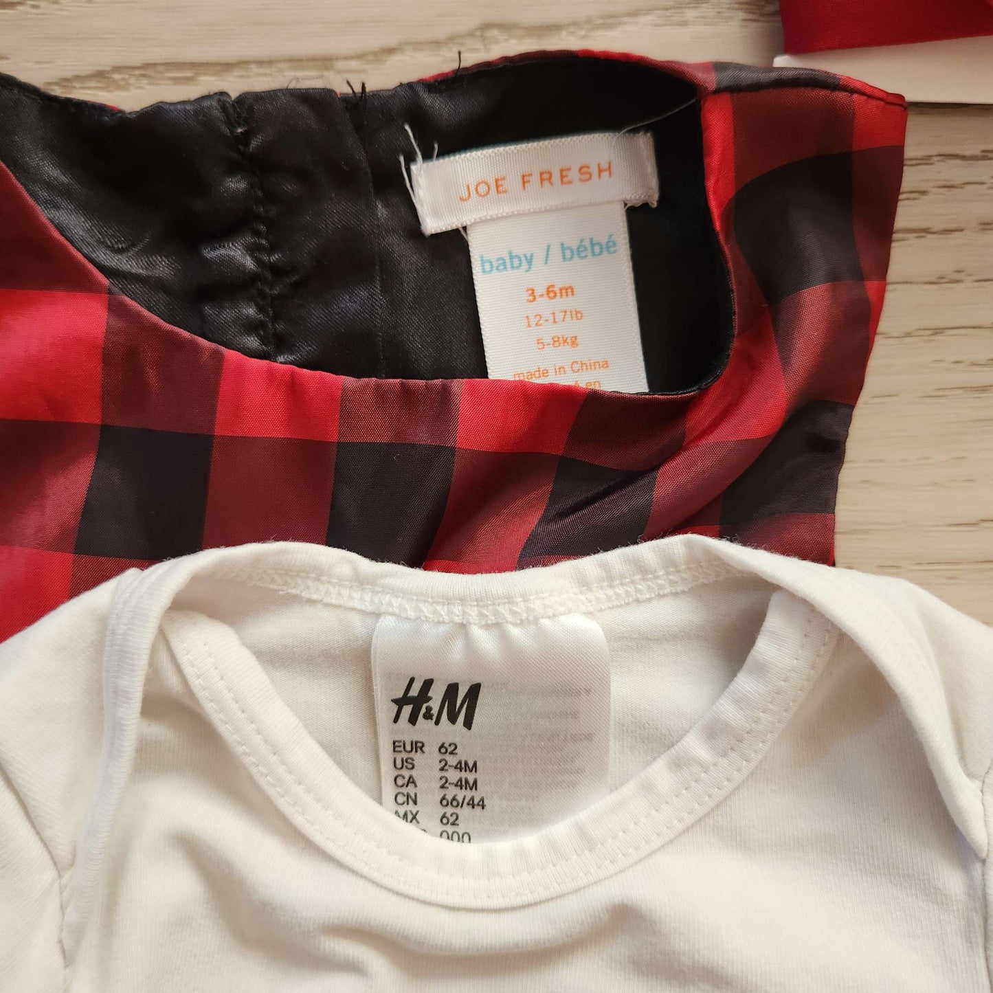 3-6 month girl Christmas outfit, Kids 6 Month (3-6M)