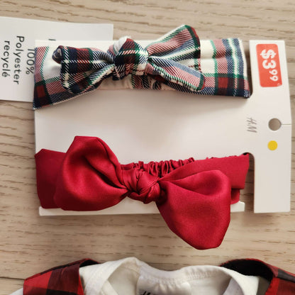3-6 month girl Christmas outfit, Kids 6 Month (3-6M)