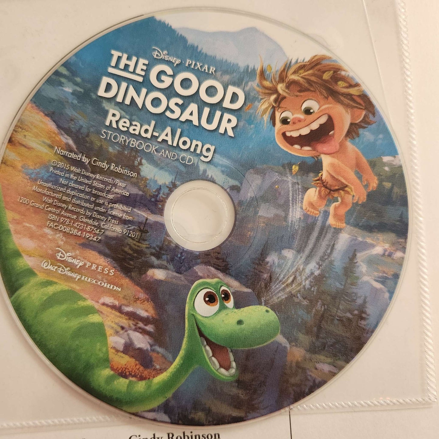 The Good Dinosaur, book & CD