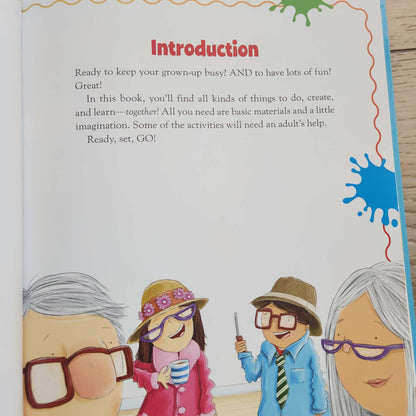 At-home Activity book,  How to Babysit Your Grownup
