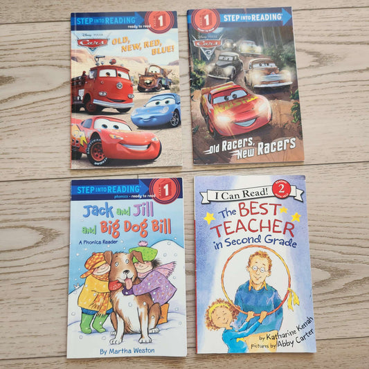 Level 1/2 readers, Disney Cars books