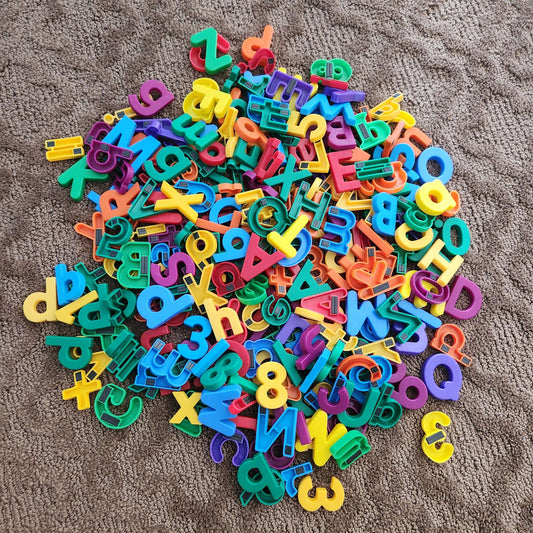 Alphabet magnets