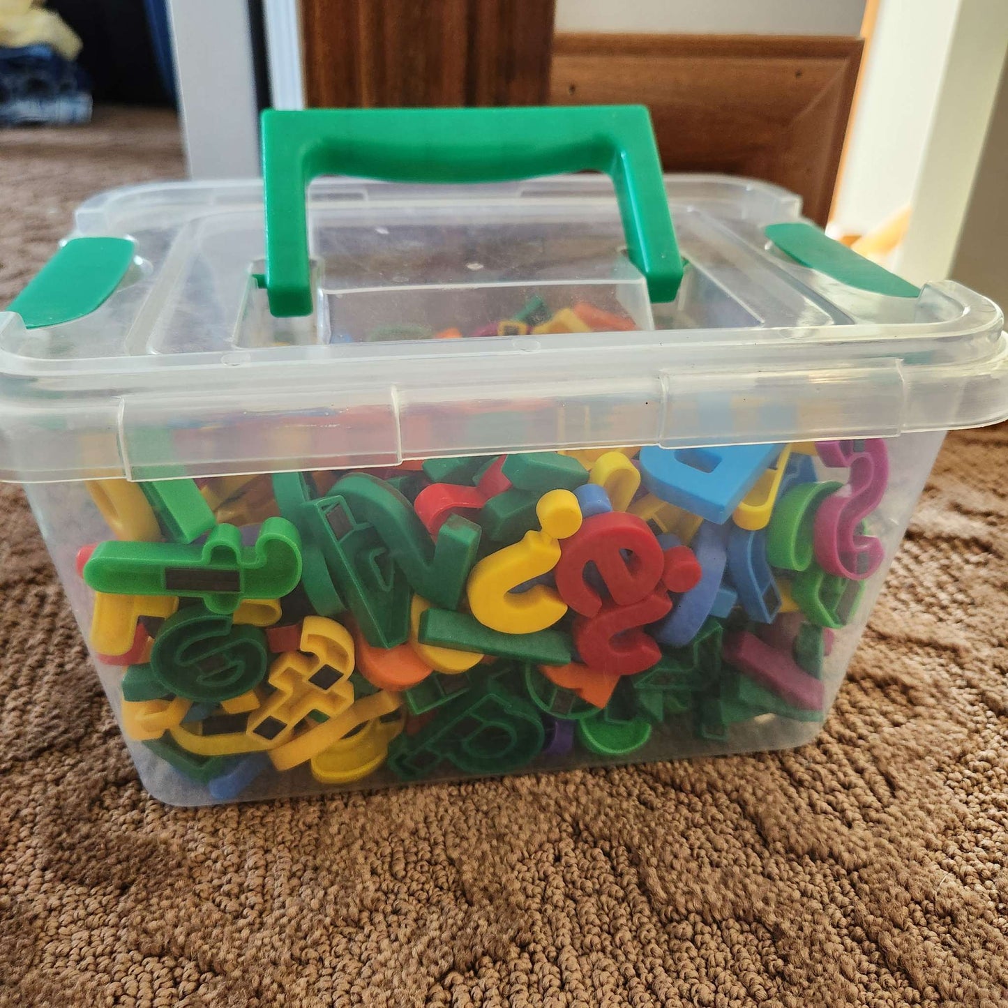 Alphabet magnets