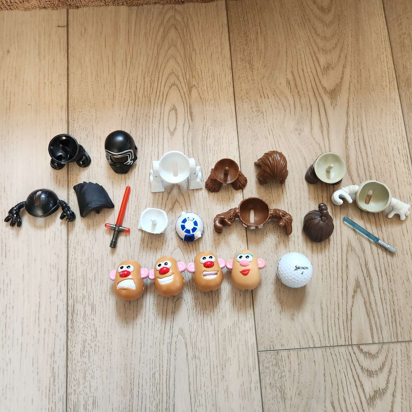 Star Wars/Mr Potato Head toys