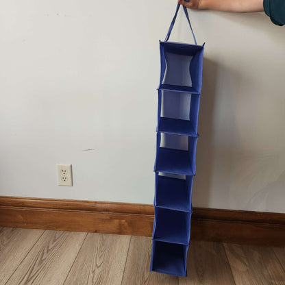 Hanging compartment organizer