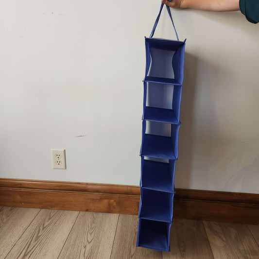 Hanging compartment organizer