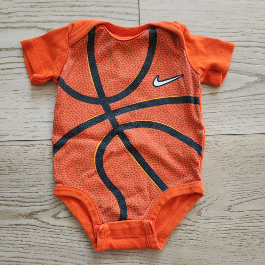 0-3 month basketball onsie, Kids 3 Month (0-3M)
