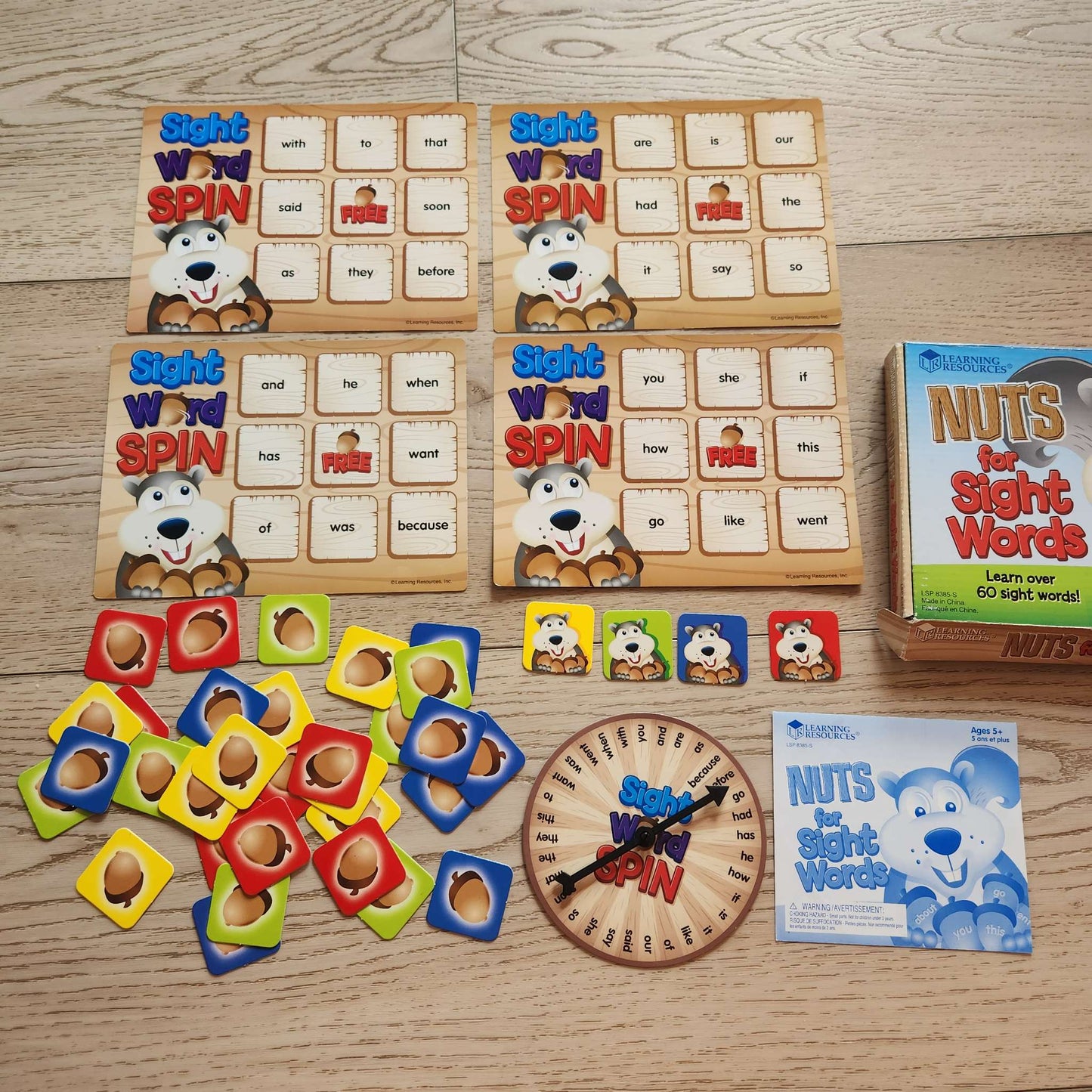 Sight Words game