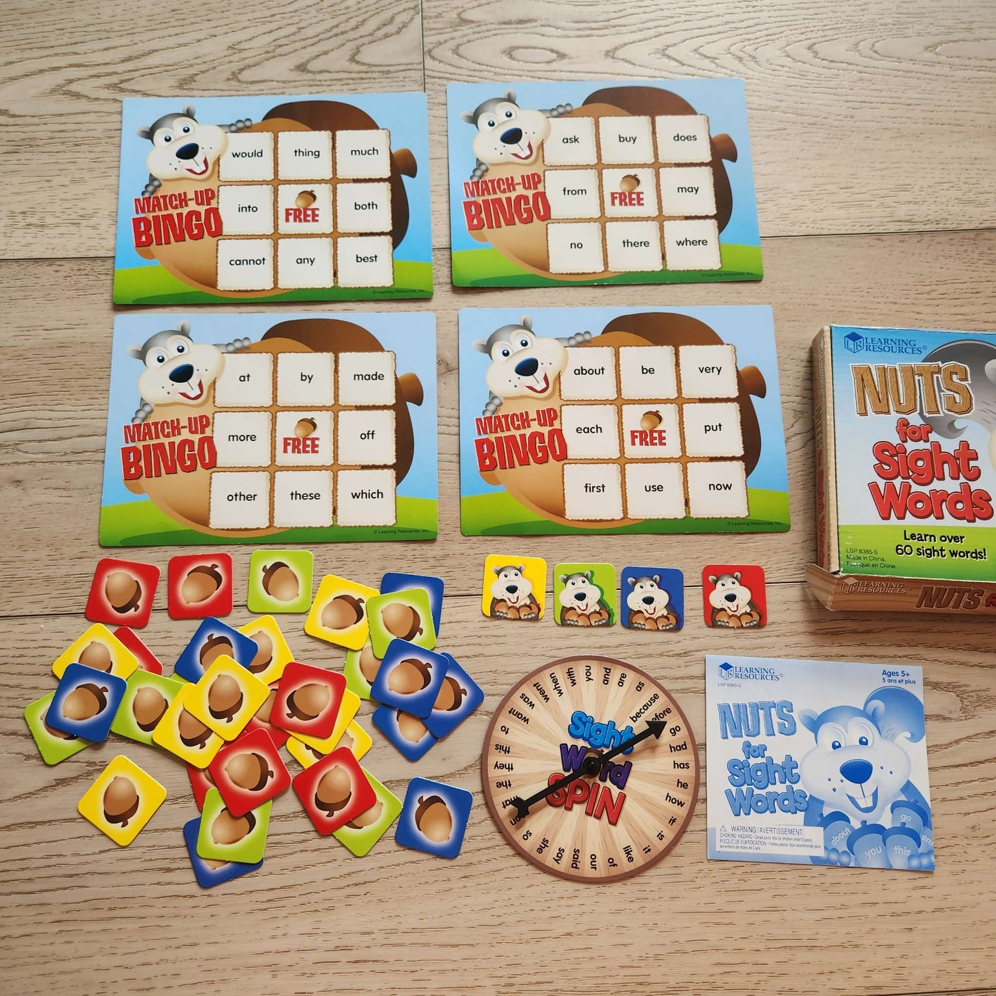 Sight Words game