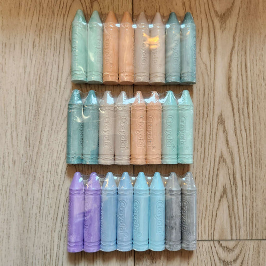 Sidewalk chalk, unopened x3 packs