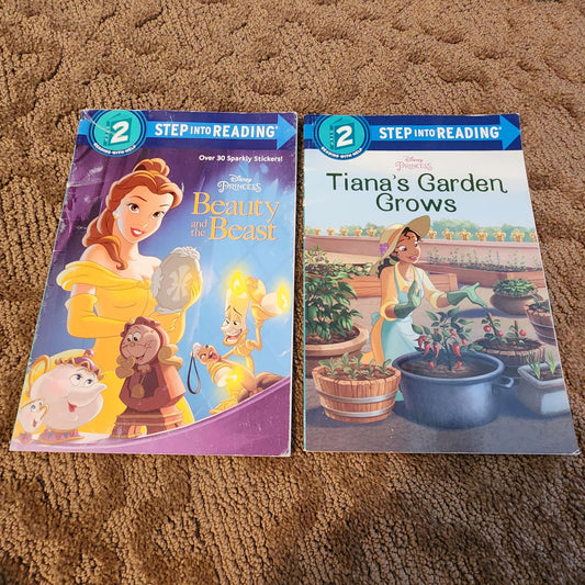 Level 2 readers: Belle, Tiana