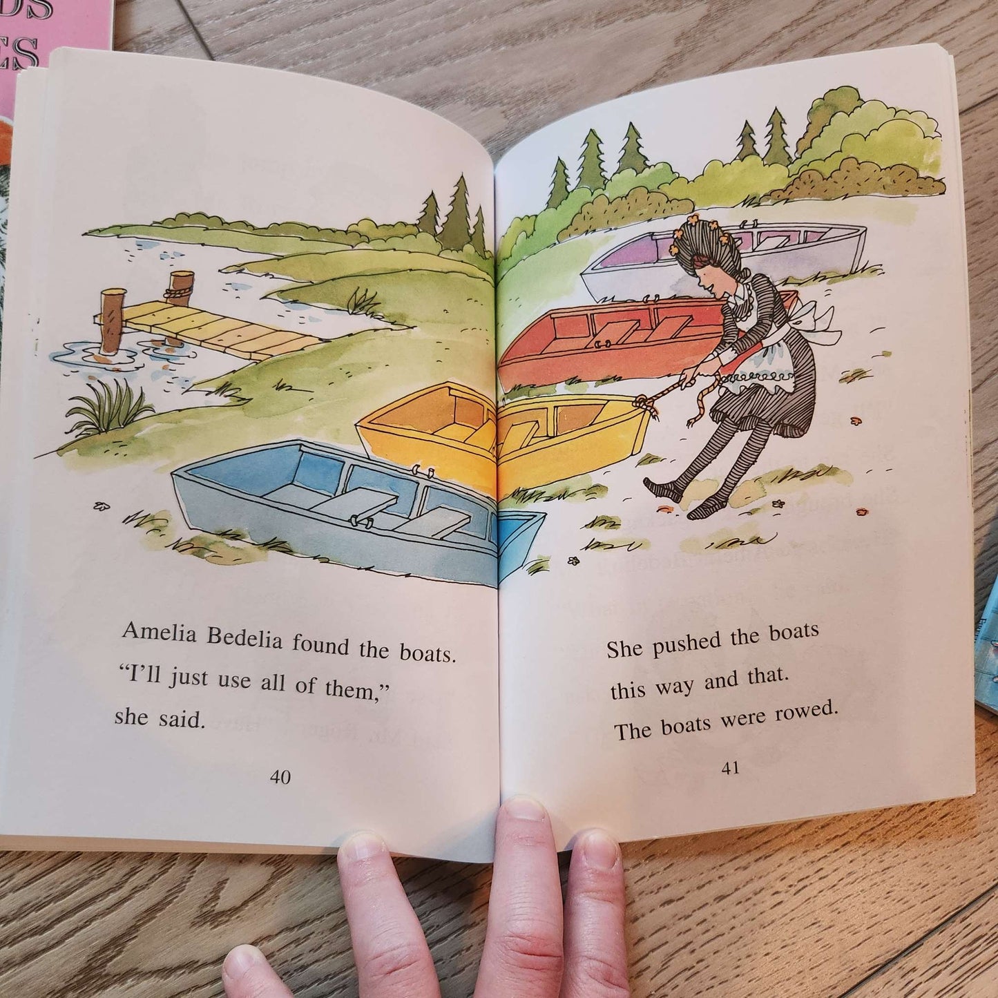 Level 2 readers: Belle, Tiana, Amelia Bedelia
