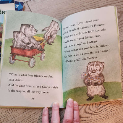 Level 2 readers: Belle, Tiana, Amelia Bedelia