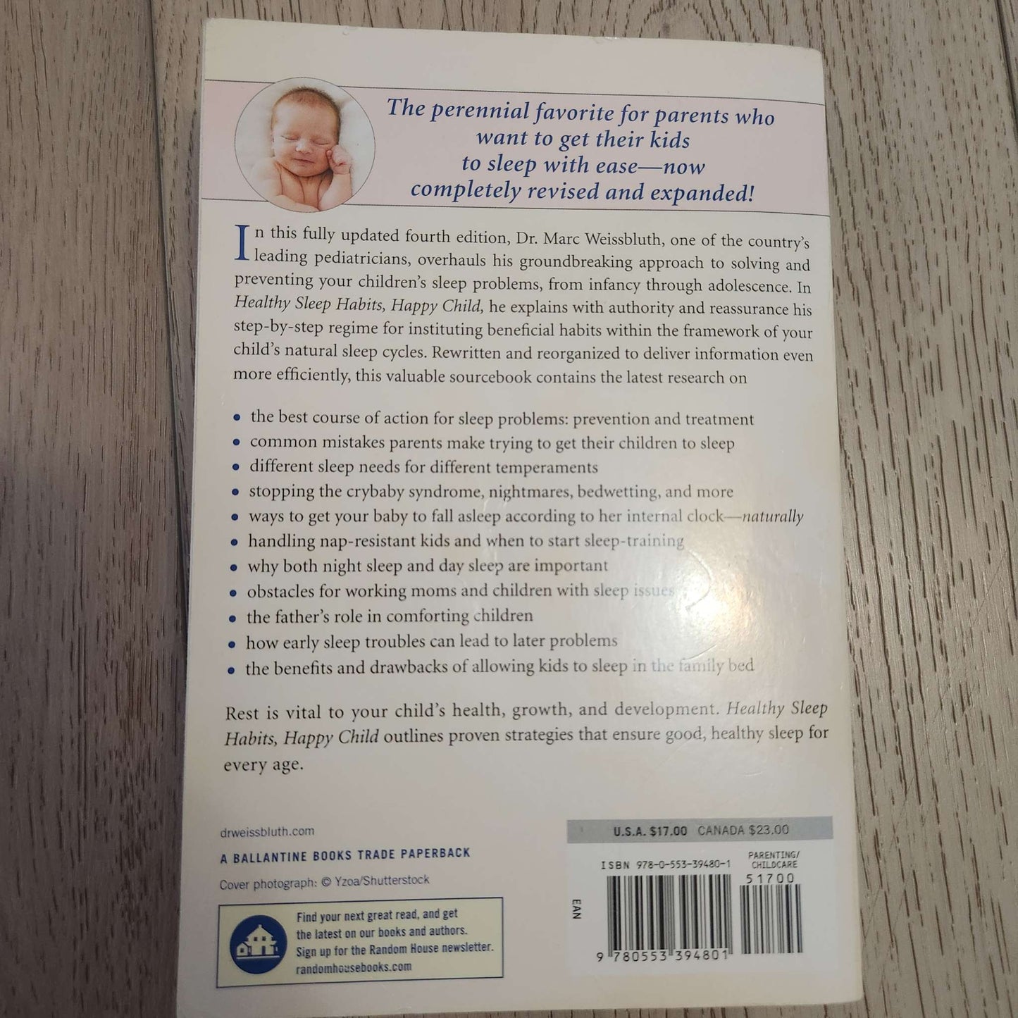 Healthy Sleep Habits, Healthy Child book