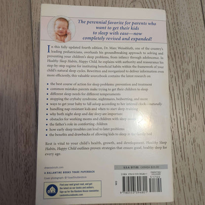 Healthy Sleep Habits, Healthy Child book