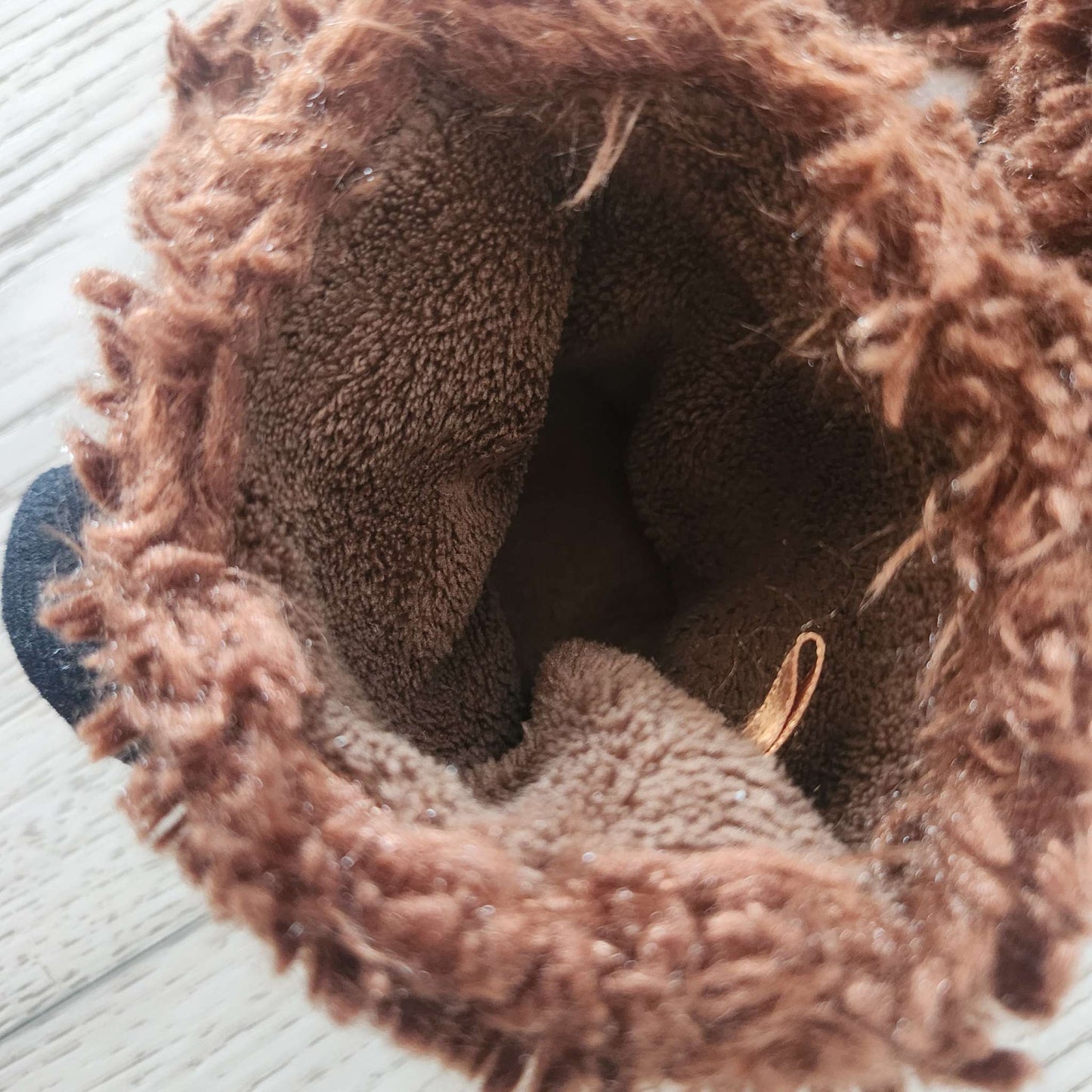 Cozy moose slippers,  size 8-10T, Shoes 8 (Toddler:2-4yr)