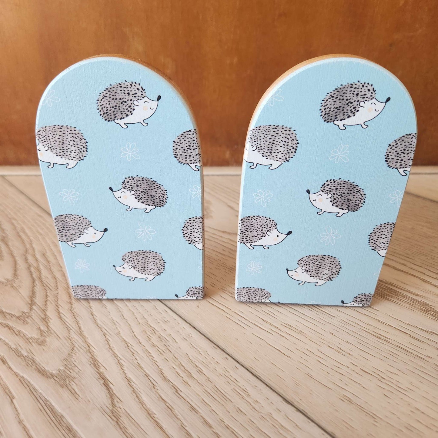 Small book ends,  hedgehogs