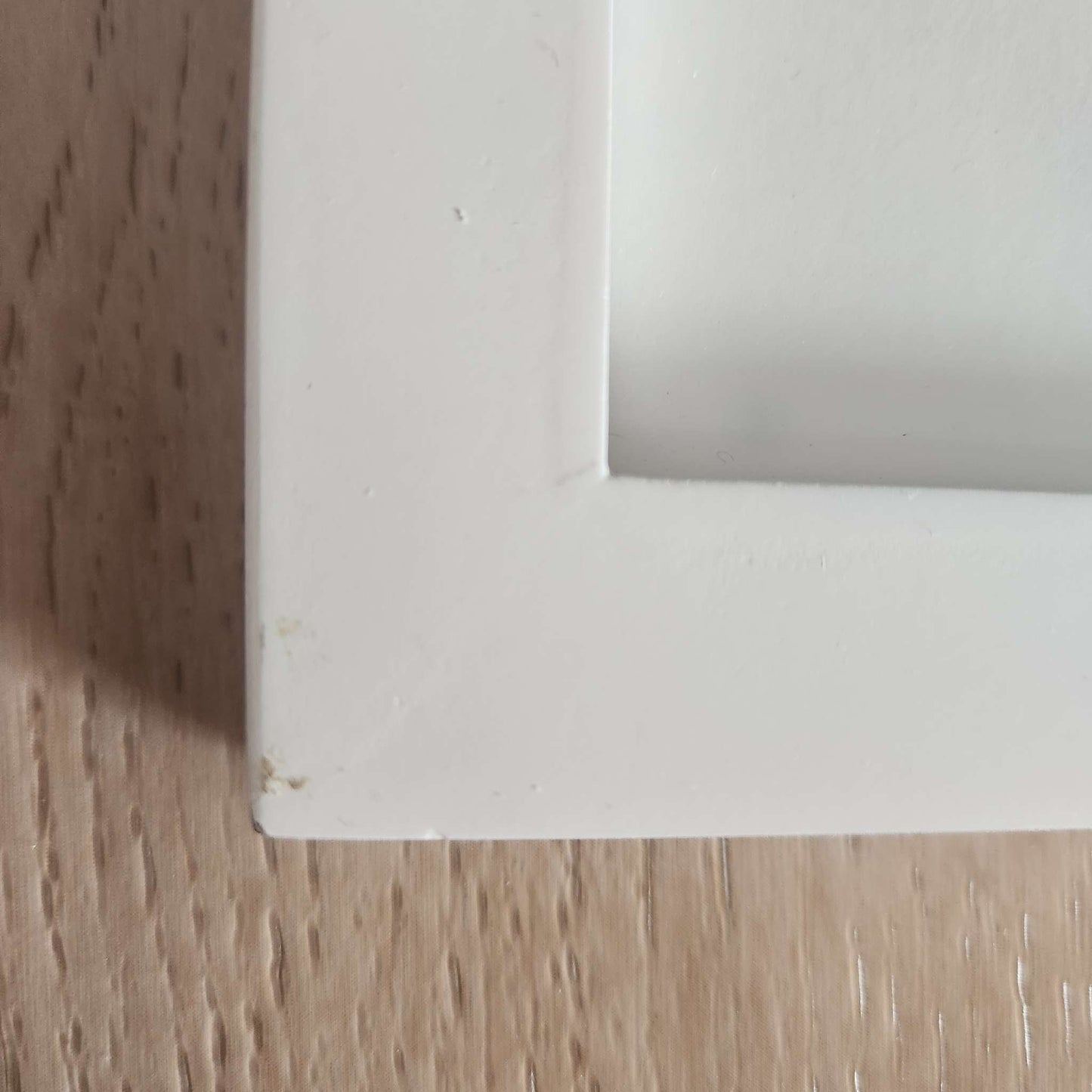 First prints frame, white