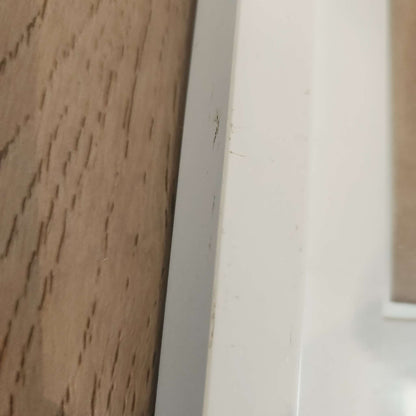 First prints frame, white
