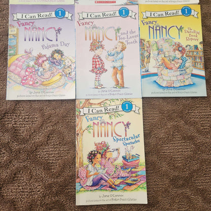 Fancy Nancy level 1 readers; 10 books