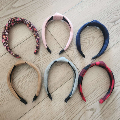 Knotted hair bands