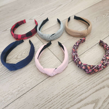 Knotted hair bands