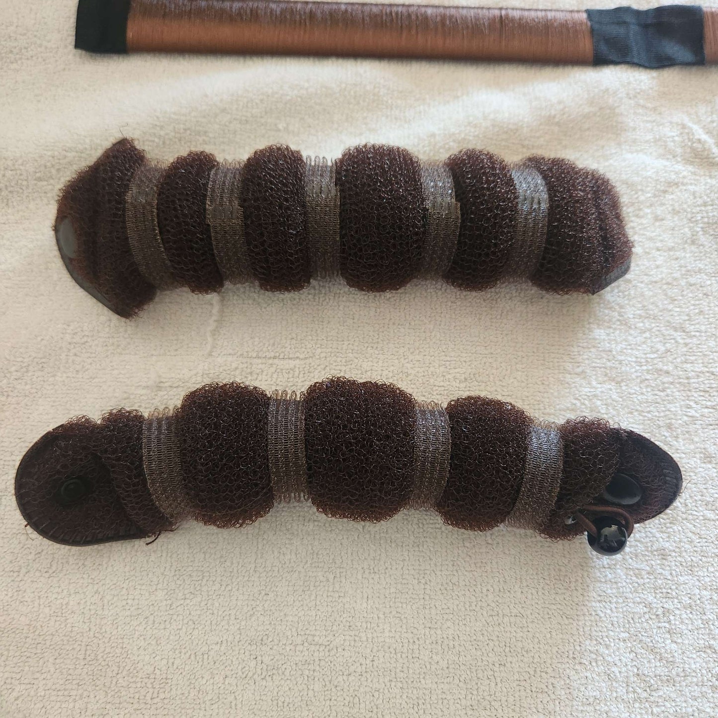 Hair bun makers, dance hair styling aides