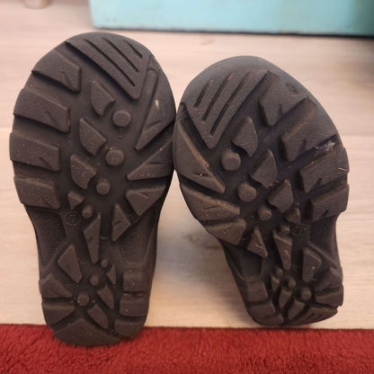 7T winter boots, black & blue , Shoes 7 (Walkers:12-24 mth)