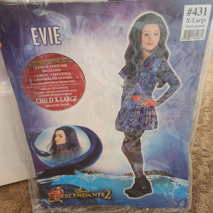 Descendants Evie costume, size XL kids , Kids 14