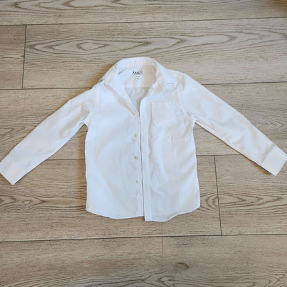 Size 5/6 boys dress shirt, white, Kids 5/5T