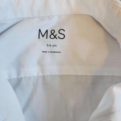 Size 5/6 boys dress shirt, white, Kids 5/5T