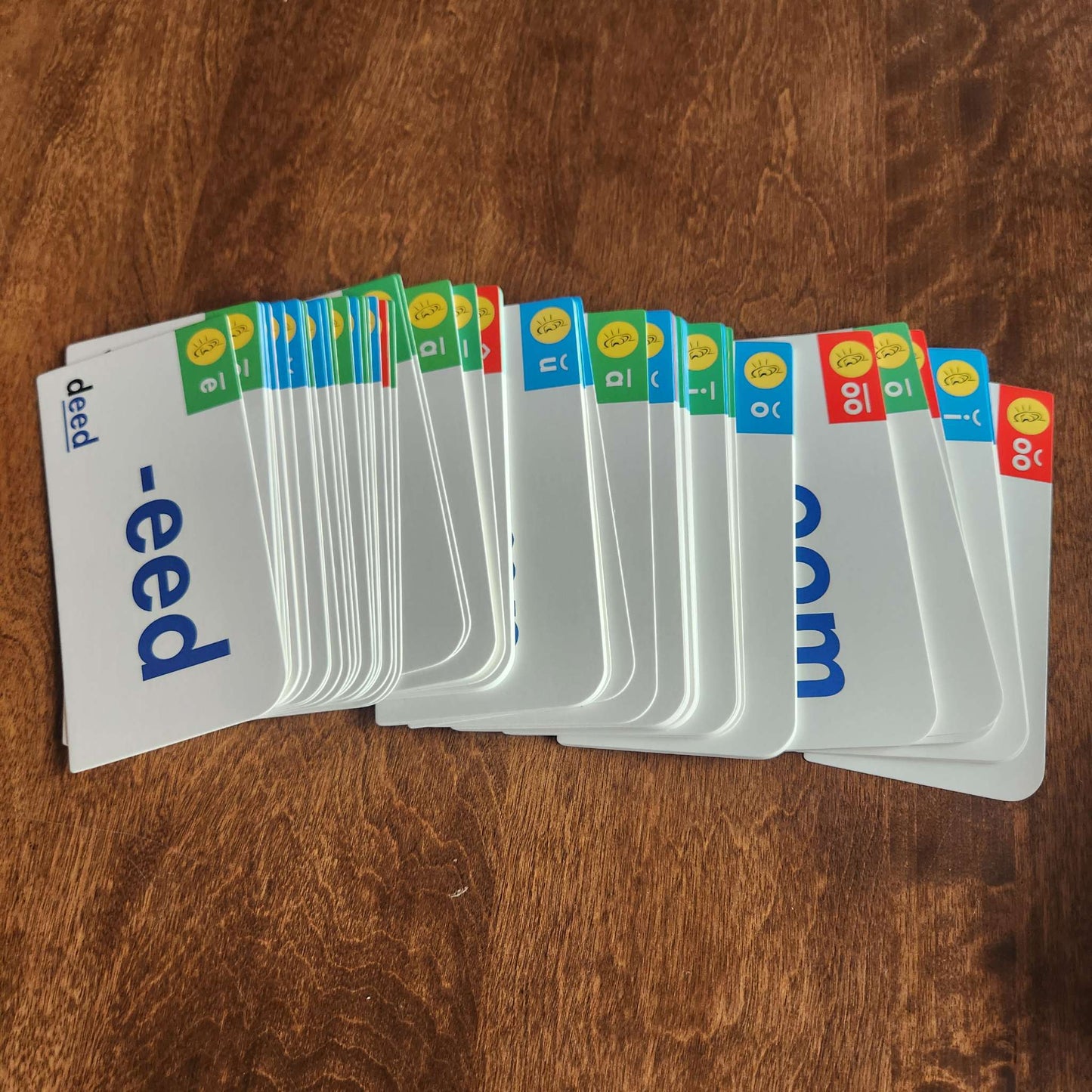 Word Families flash cards