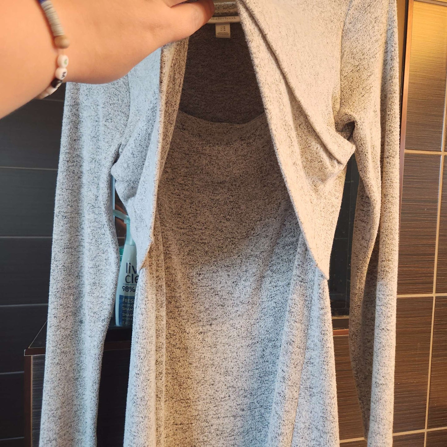Breastfeeding friendly dress, Maternity M (8-10)