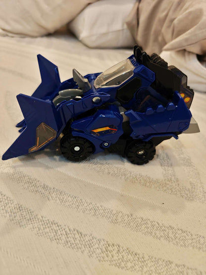 Dino Trucks mini figure toys + Triceratops transformers