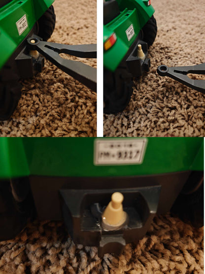 Tractor with wagon toy + 3 books