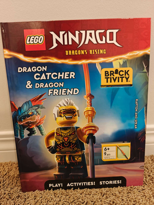 Ninjago activity book. Hard cover, brand new