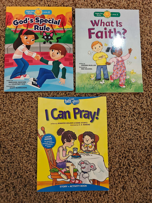 Christian values/concepts books