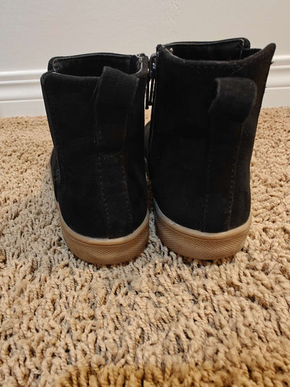 girls black ankle boots, size 12T, Shoes 12 (Toddler:2-4yr)