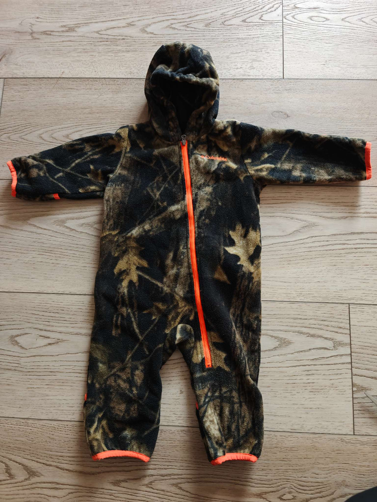 6-12 month Columbia fleece bunting suit, Kids 9 Month (6-9M)
