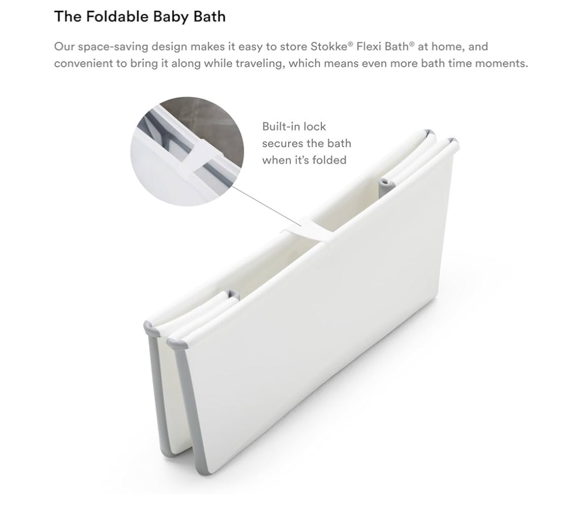 Stokke Flexi bath tub