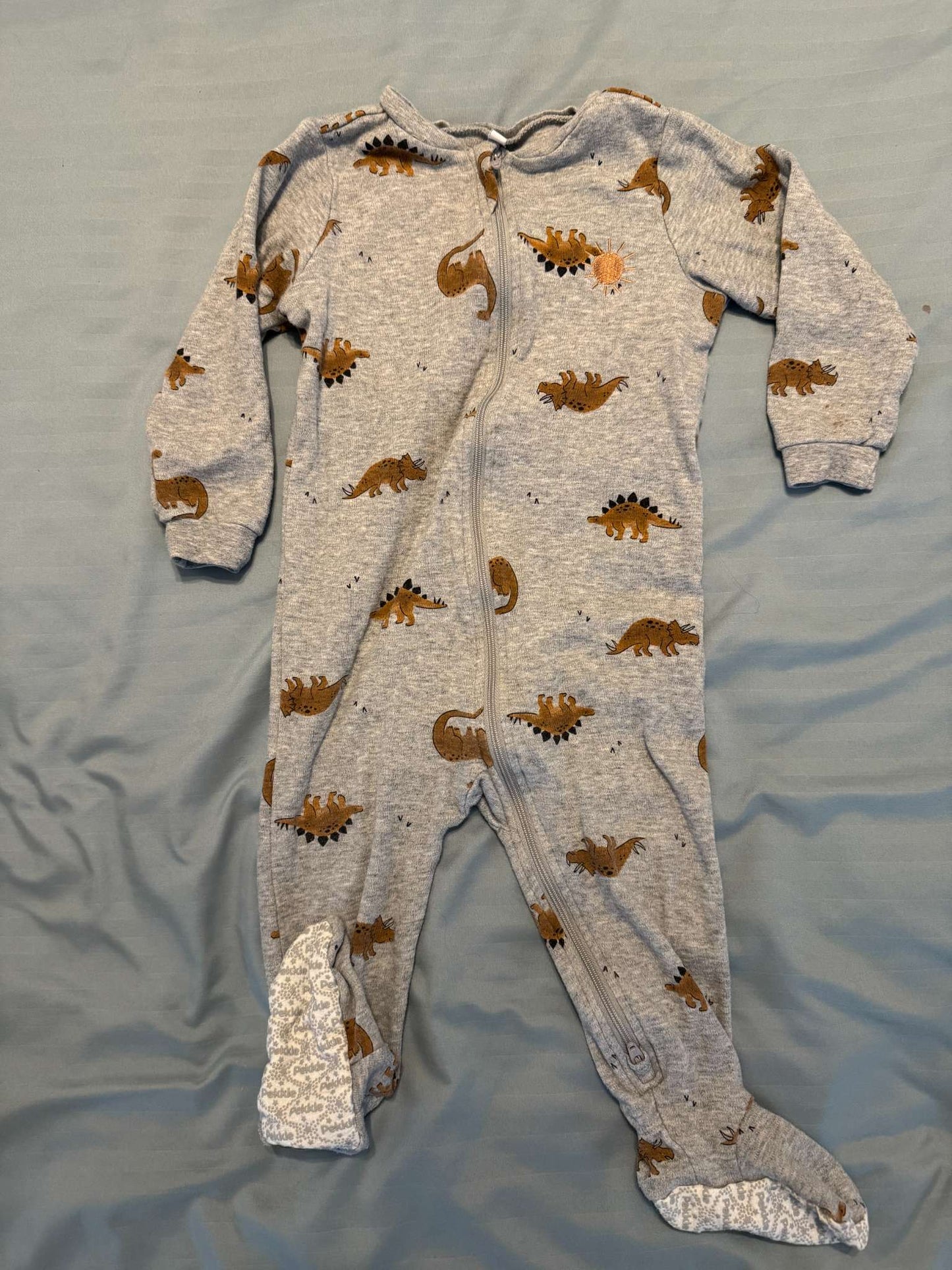 4-Pack Pekkle Footed Pajamas 18M (MSRP $35), Kids 18 Month (12-18M)