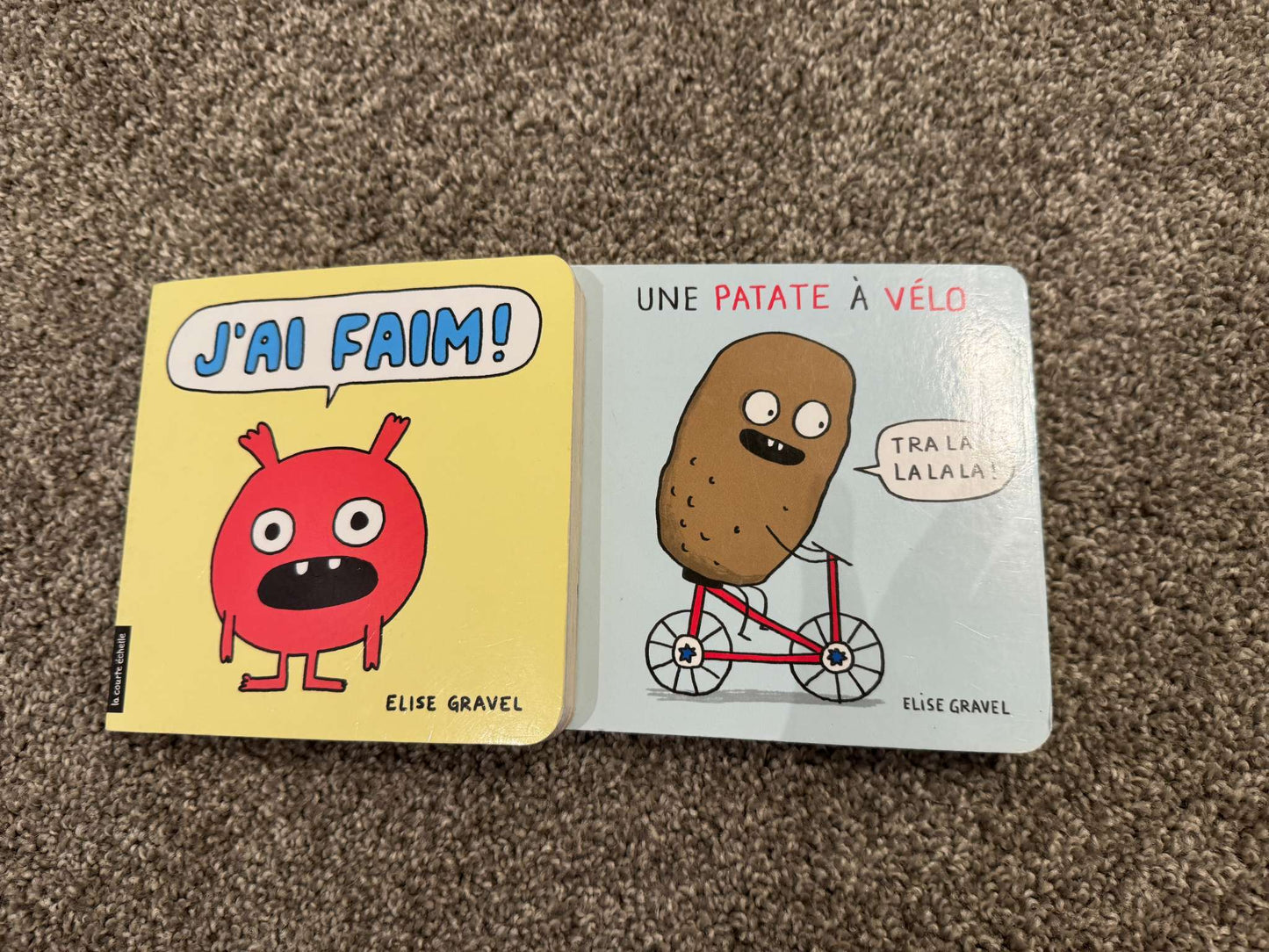 French Book Bundle - "J'ai Faim" and "Une Patate a Velo"