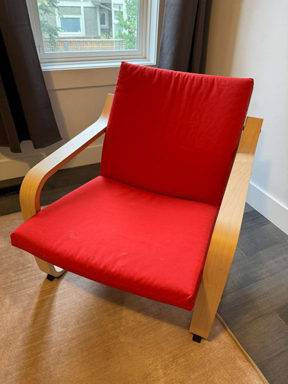 IKEA Poang Low-Back Armchair (MSRP $139)