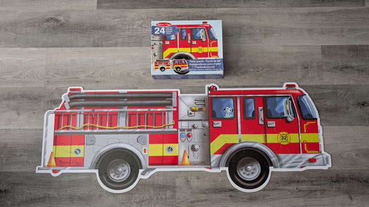 Melissa & Doug XL Firetruck Floor Puzzle